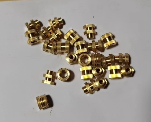 Τόρνος CNC TurnΣεg Brass Parts Γυάλισμα 5 Άξονας MachΣεed Parts SGS