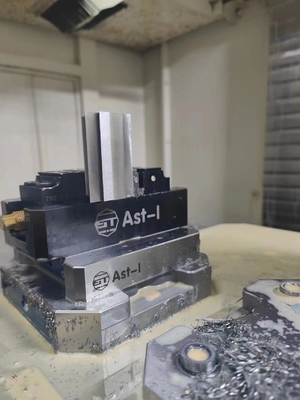 Dxq-75100 μόνη κεντραρίσματος γρήγορη ανταλλαγή μεγγενών 60Nm με τα προσαρμοσμένα σαγόνια
