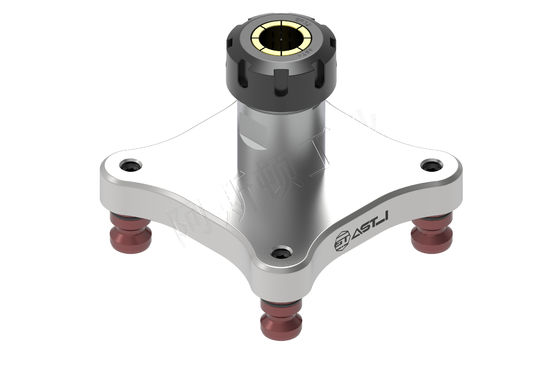 Ακριβές χειροκίνητο εξάρτημα σύσφιξης 5 αξόνων Εξάρτημα CNC μηχανής Υπερσκληρό αλουμίνιο